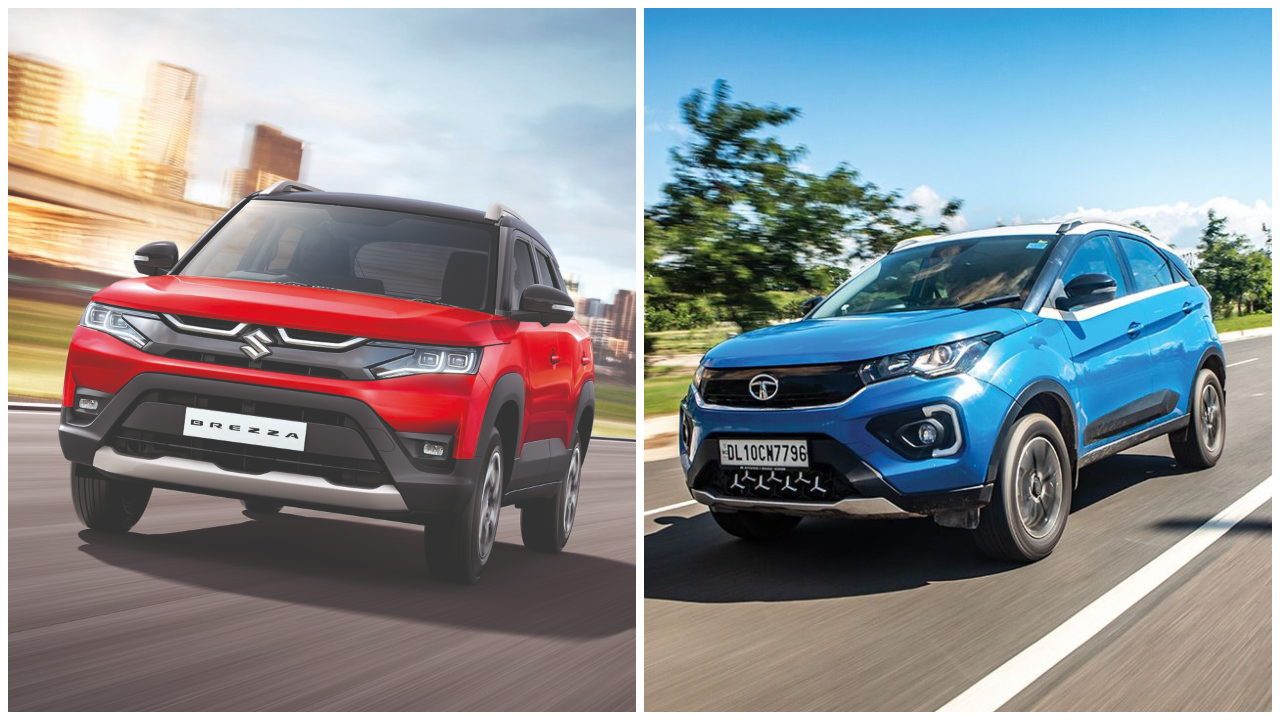 2022 Maruti Suzuki Brezza Vs Tata Nexon