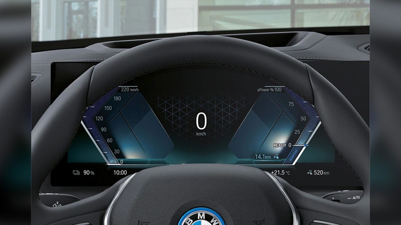 BMW i4 Instrumentation Console On Start Up1