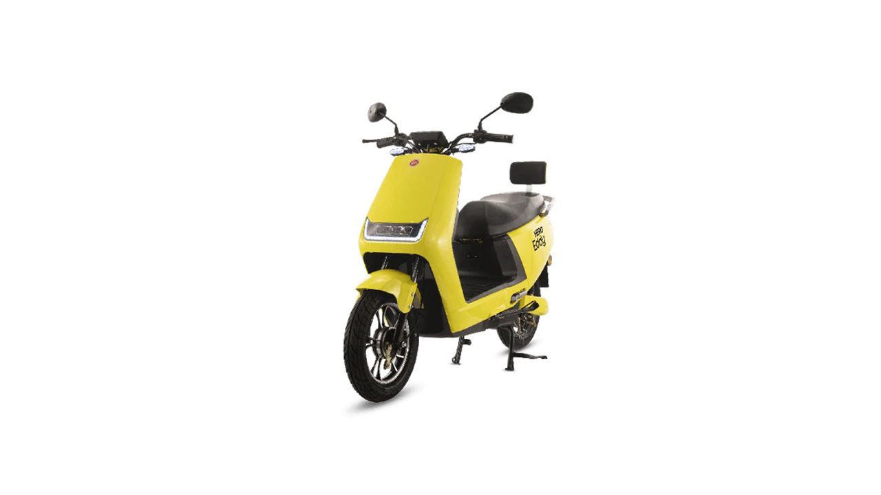 Hero Electric Eddy Yellow