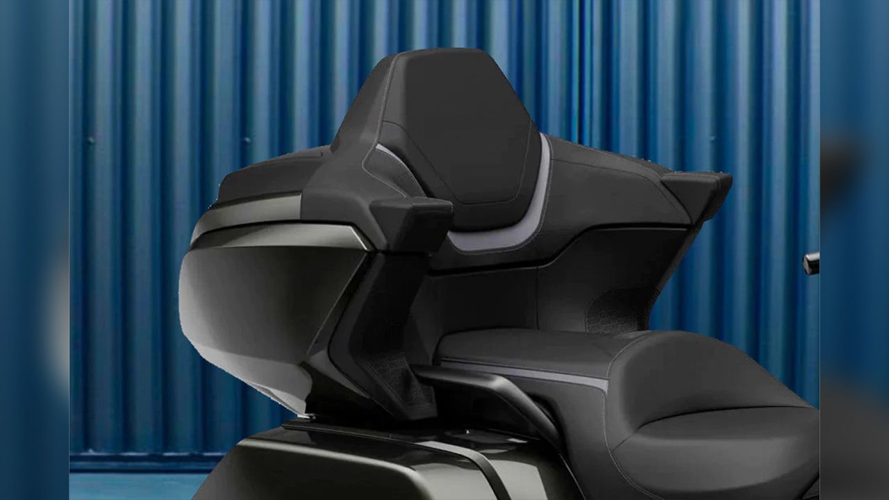 Honda Goldwing Back Rest View