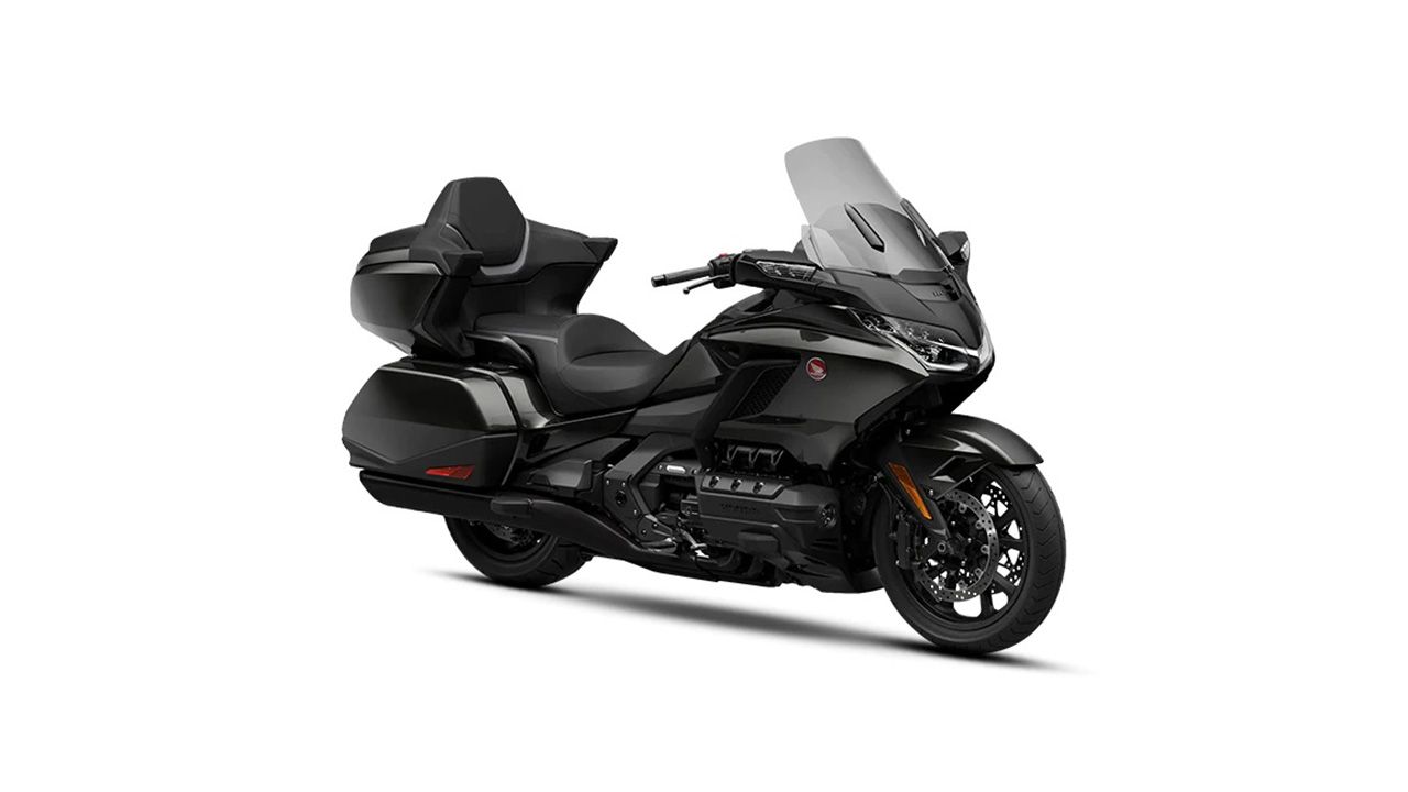 Honda Goldwing Gunmetal Black Metallic Mat Morion Black