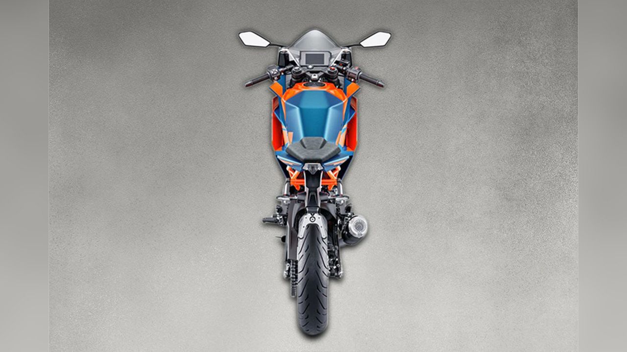 KTM RC 390 Top View