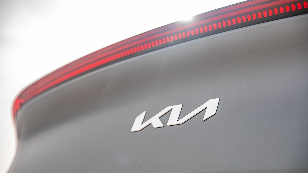 Kia EV6 Kia badge