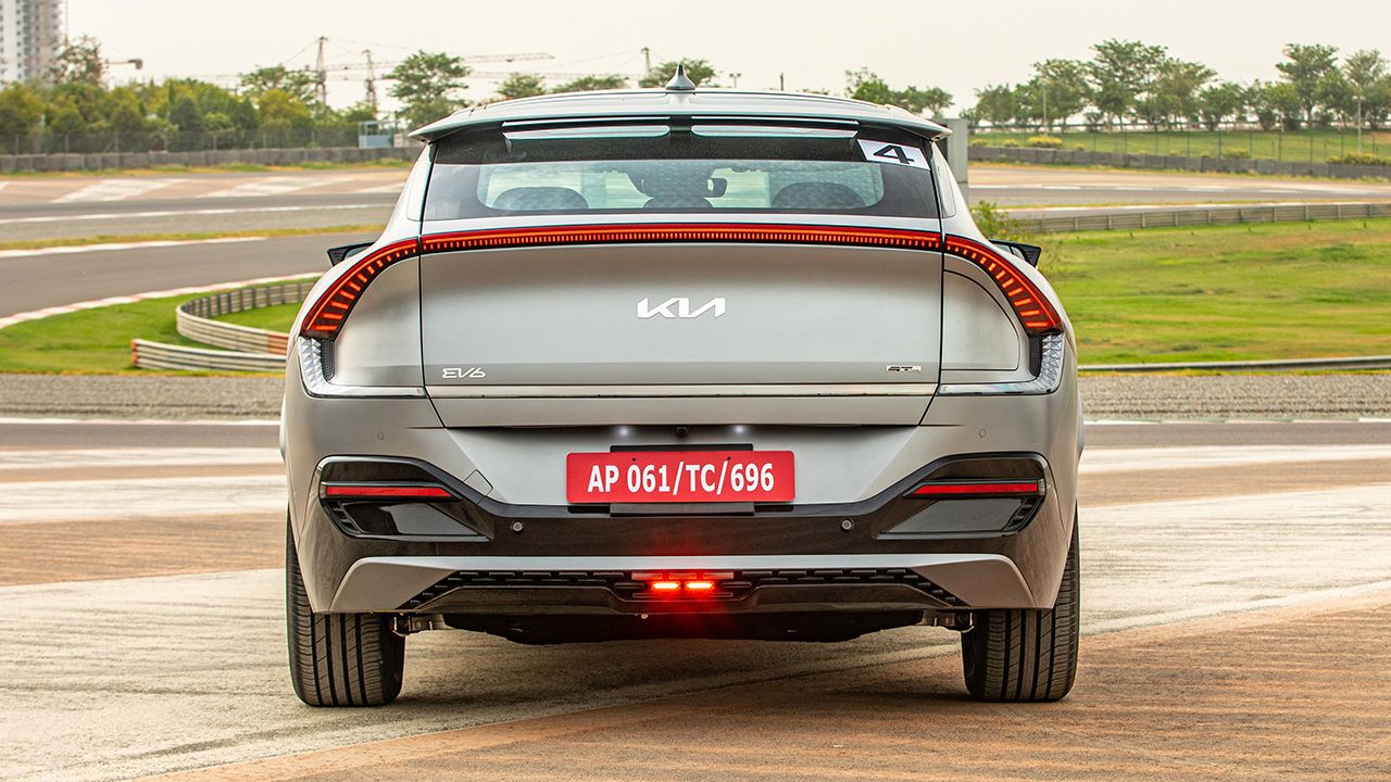 Kia EV6 rear static