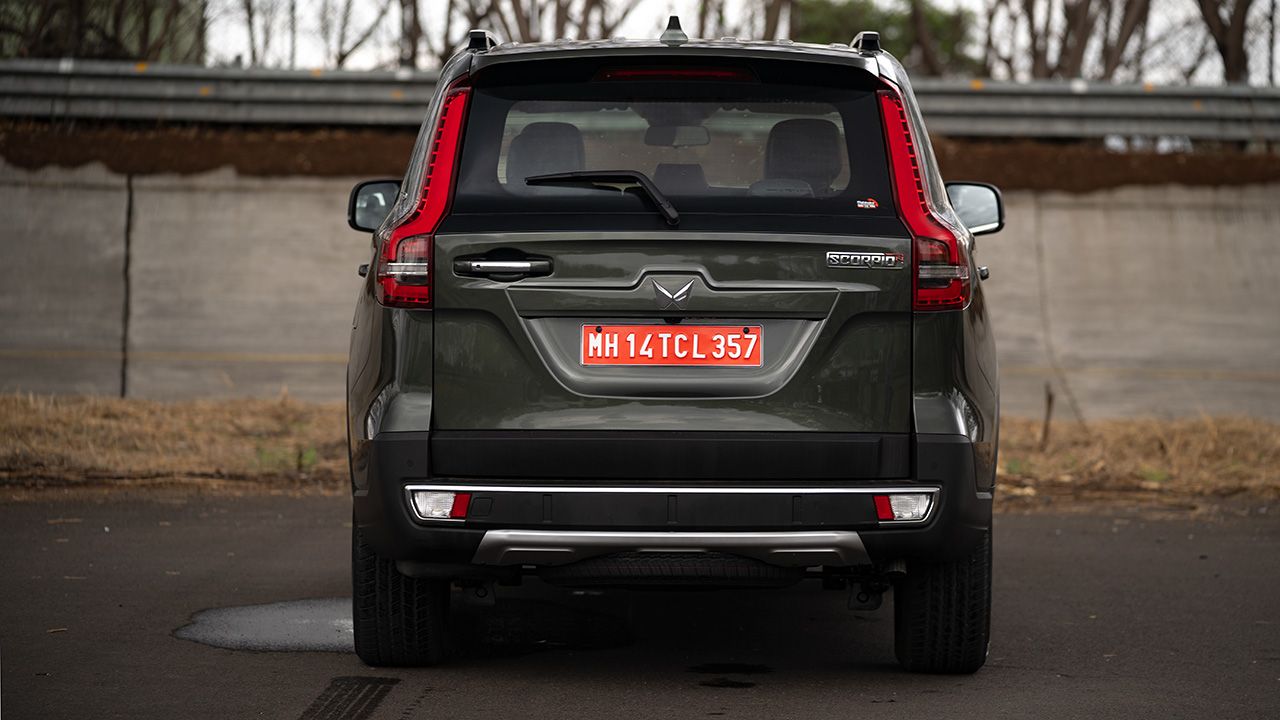 Mahindra Scorpio N Rear View