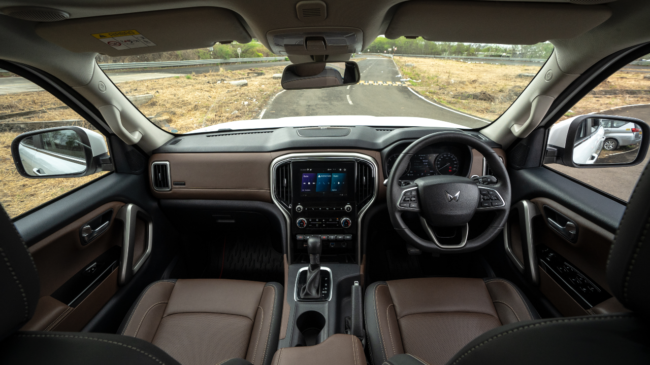 Mahindra Scorpio N interior png