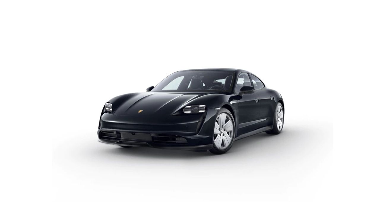 Porsche Taycan Jet Black Metallic1