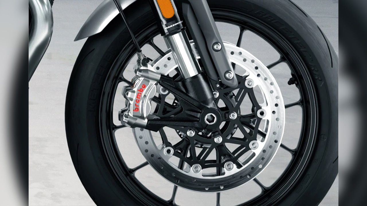 Triumph Speed Twin Front Brake View