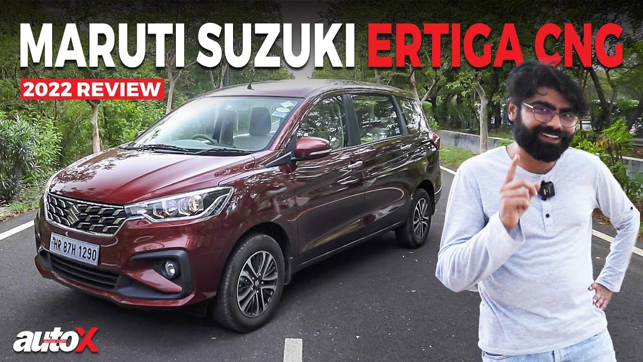 2022 Maruti Suzuki Ertiga CNG Range And Performance Review AutoX