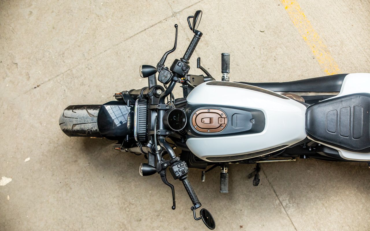 Harley Davidson Sportster S Top View