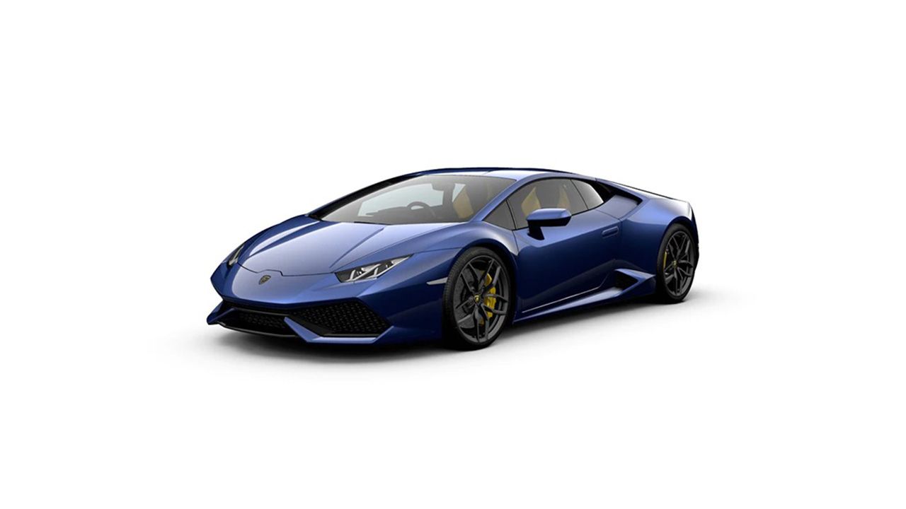 Lamborghini Huracan Blu Caelum