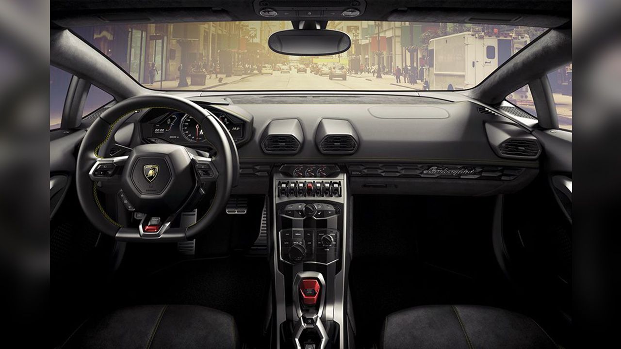 Lamborghini Huracan Full Dashboard Center