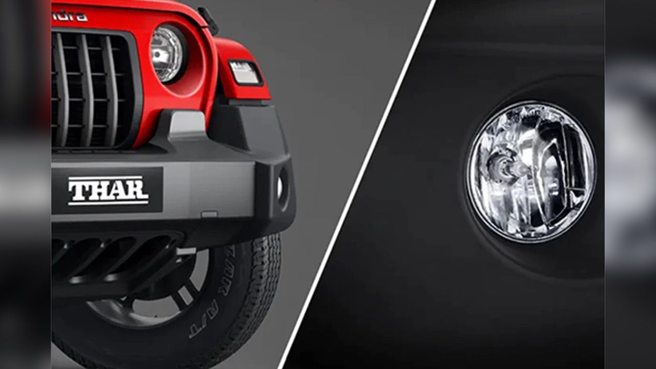 Mahindra Thar Fog Lamp With Control