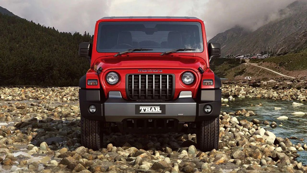 Mahindra Thar Front View