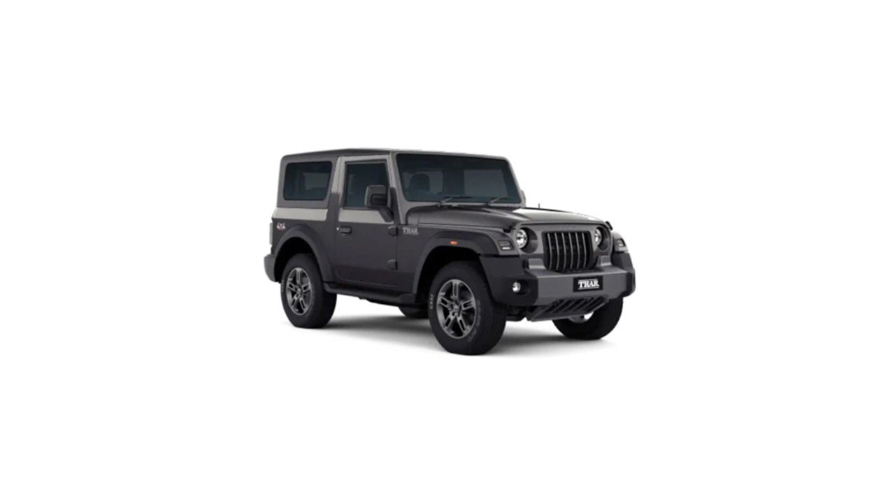 Mahindra Thar Galaxy Grey