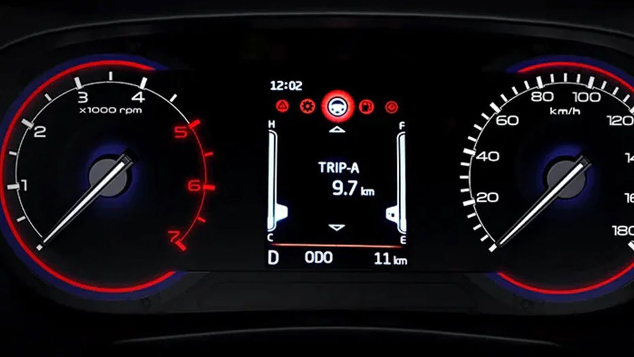 Mahindra Thar Instrumentation Console On Start Up