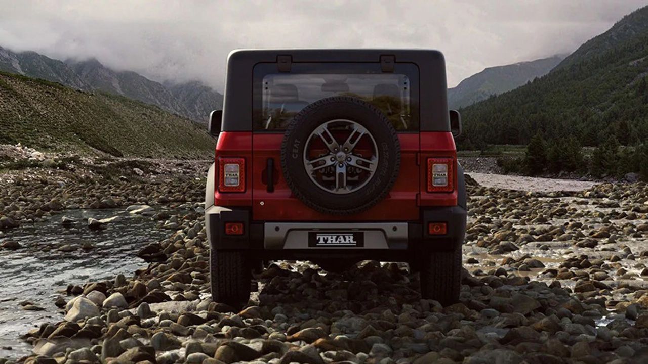 Mahindra Thar Rear Back