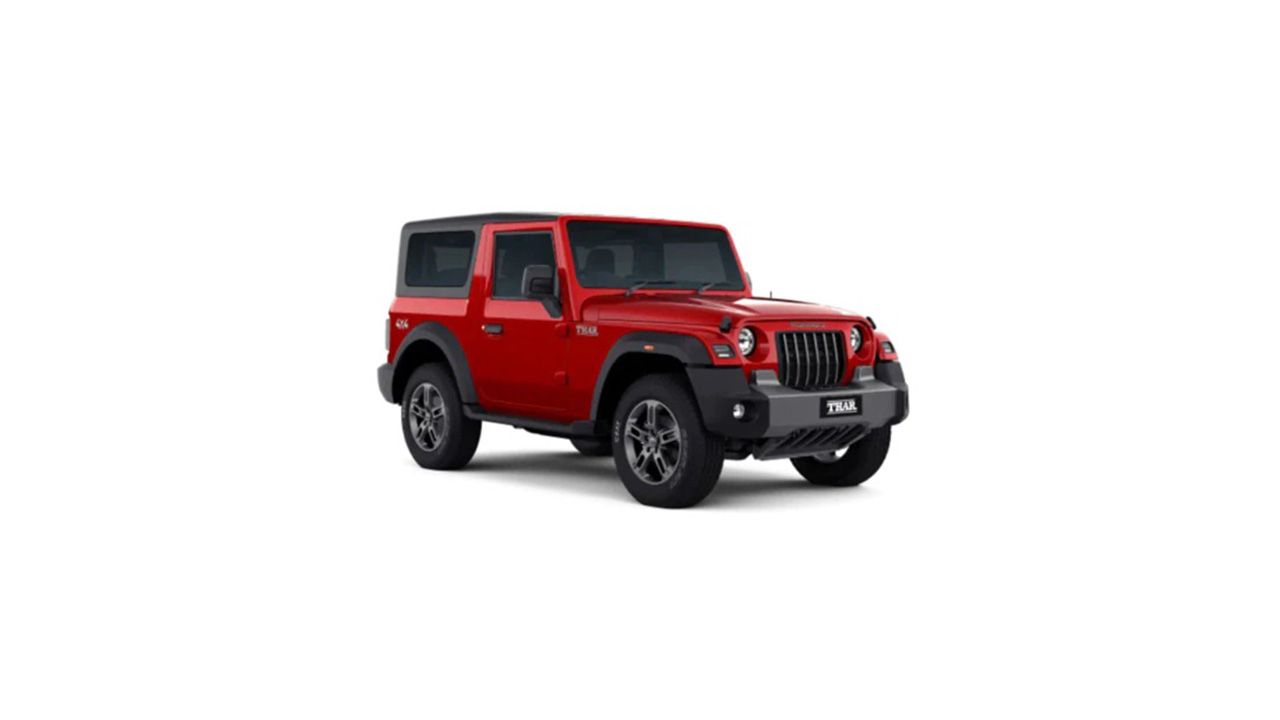 Mahindra Thar Red Rage