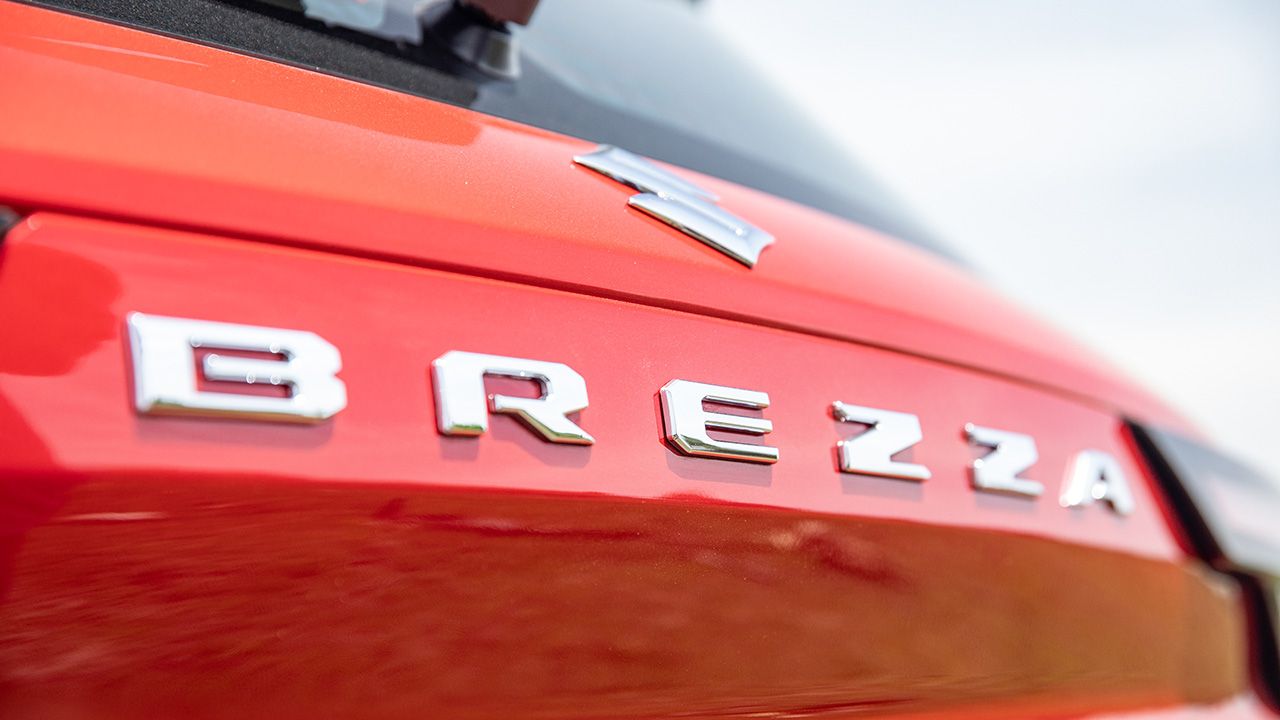 Maruti Brezza Badge