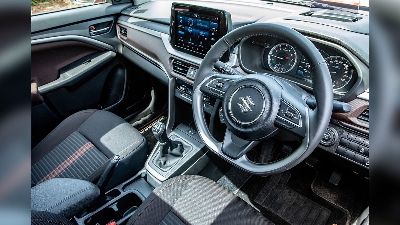 Maruti Brezza Dashboard Close Up