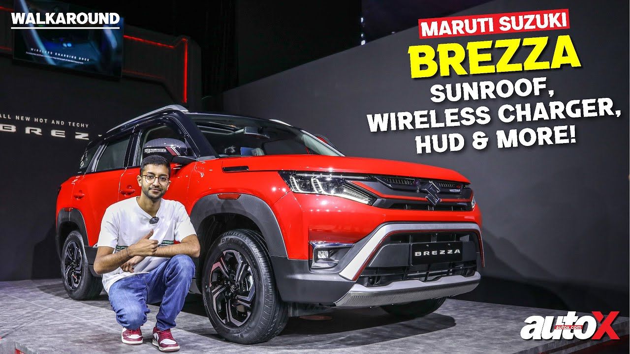 Maruti Suzuki Brezza 2022 First Look And Walkaround Compact SUV King AutoX