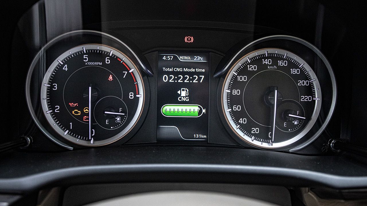 Maruti Suzuki Ertiga CNG Instrument Cluster