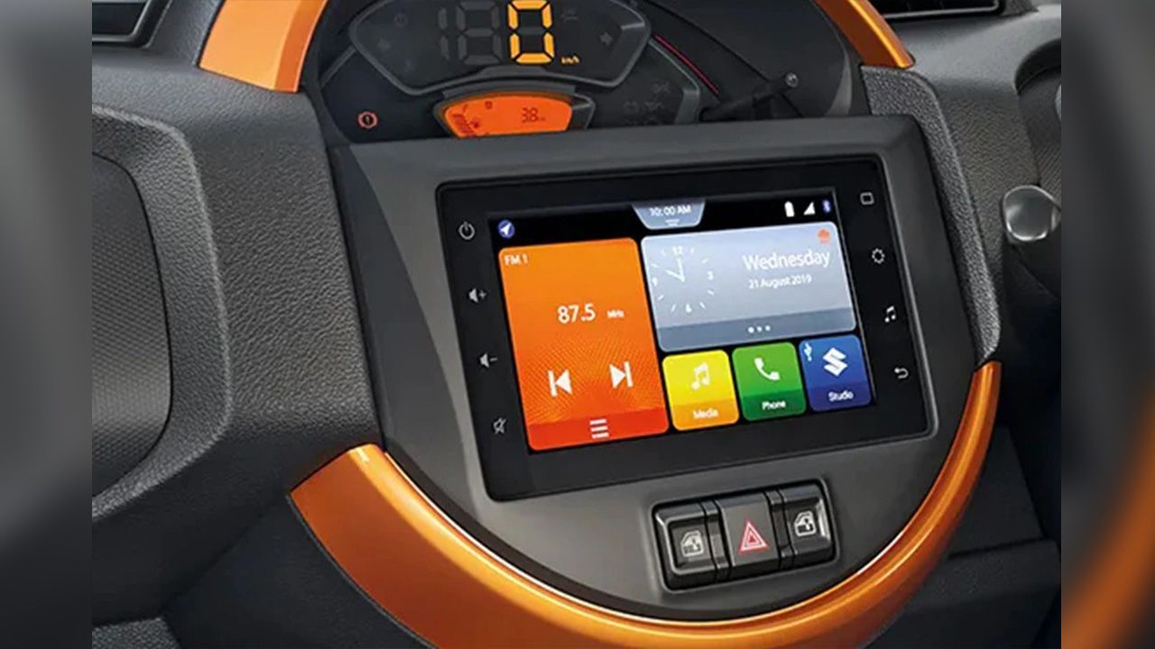 Maruti Suzuki S Presso Infotainment System Main Menu