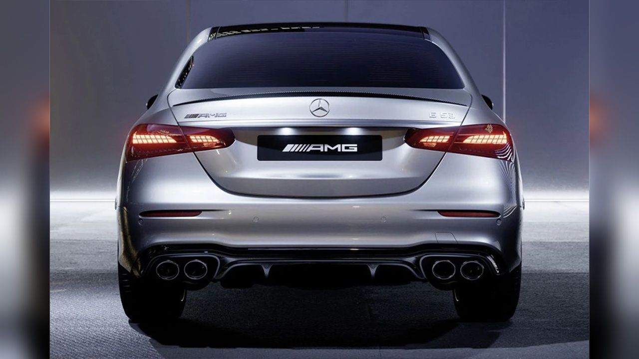 Mercedes Benz AMG E53 Rear Back