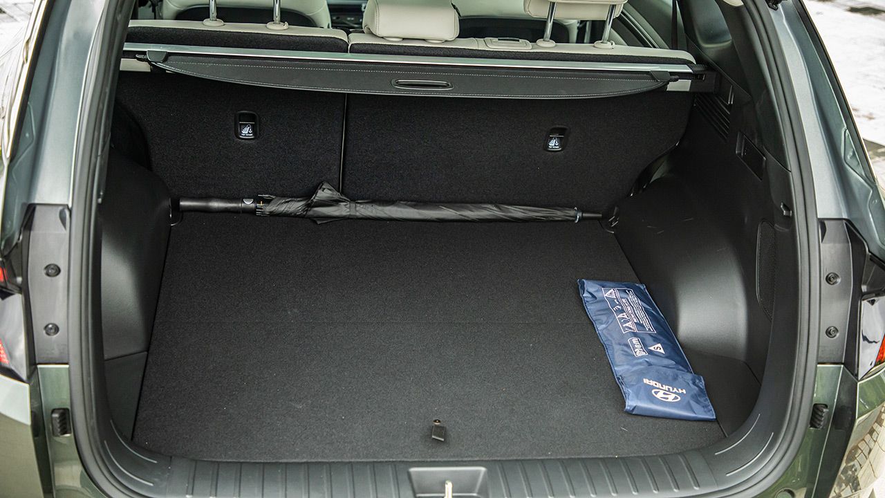 2022 Hyundai Tucson Boot Space