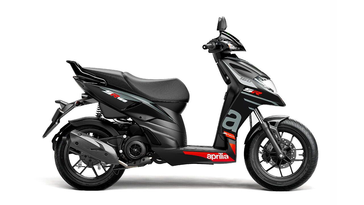 Aprilia SR 160 Facelift Black