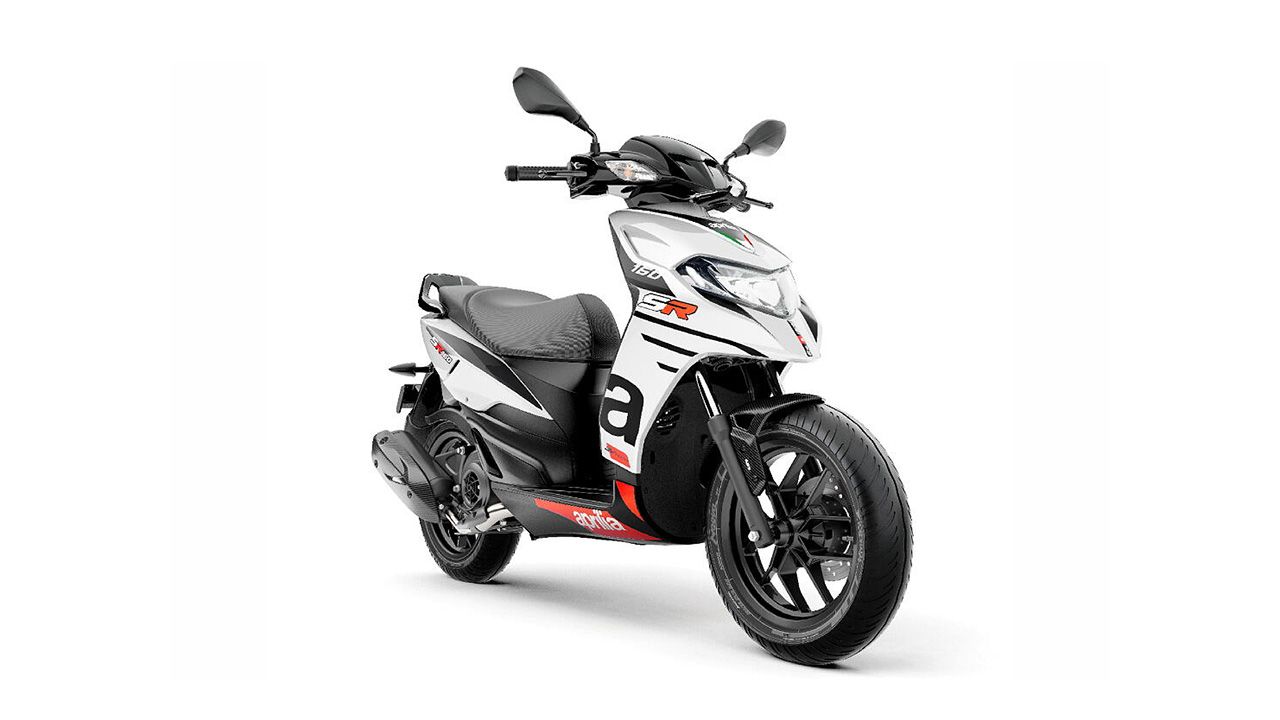 Aprilia SR 160 Facelift White