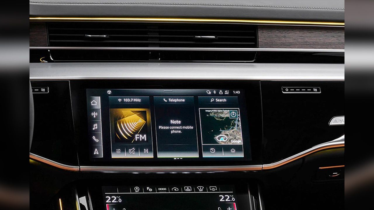 Audi A8 L Infotainment System Main Menu