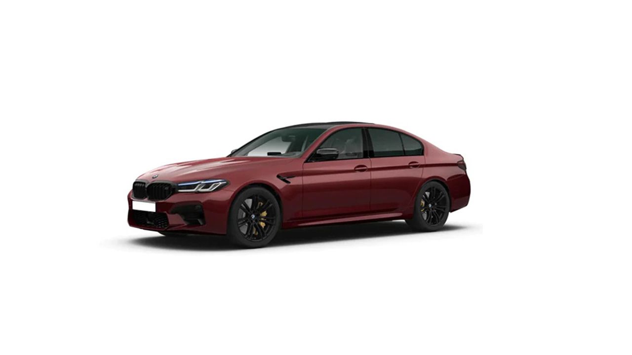 BMW M5 Aventurine Red Metallic