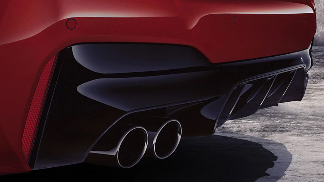 BMW M5 Exhaust Tip