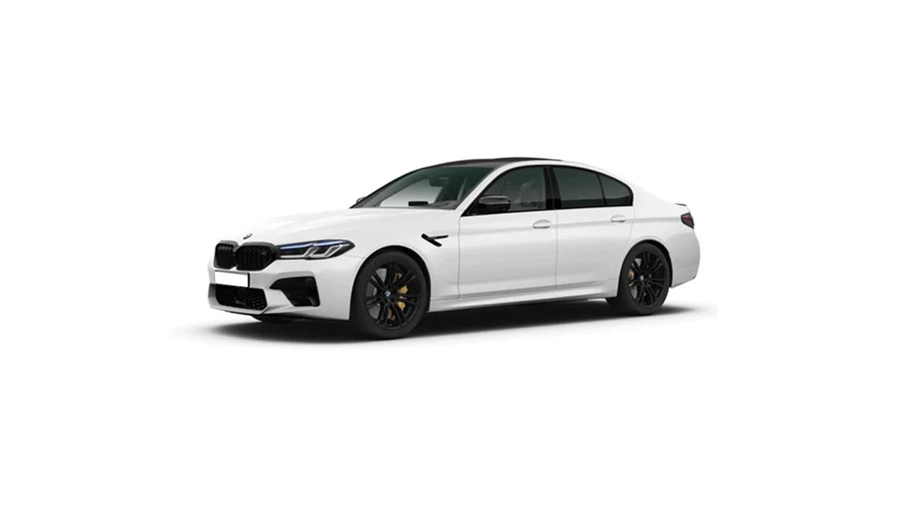 BMW M5 Individual Brilliant White Metallic