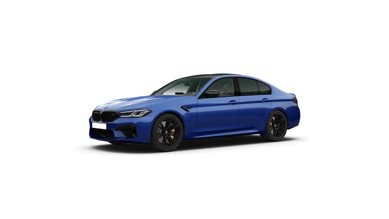 BMW M5 Marina Bay Blue Metallic