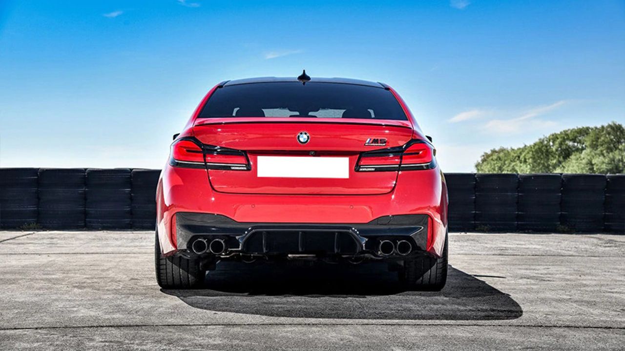 BMW M5 Rear Back