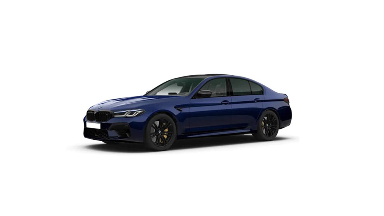 BMW M5 Tanzanite Blue Metallic