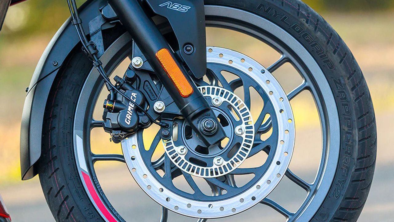 Bajaj Pulsar F250 Front Brake View