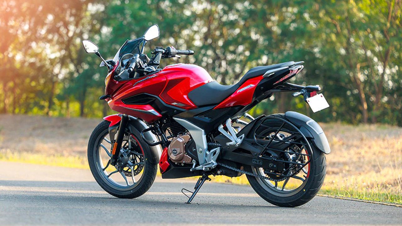 Bajaj Pulsar F250 Rear Left View