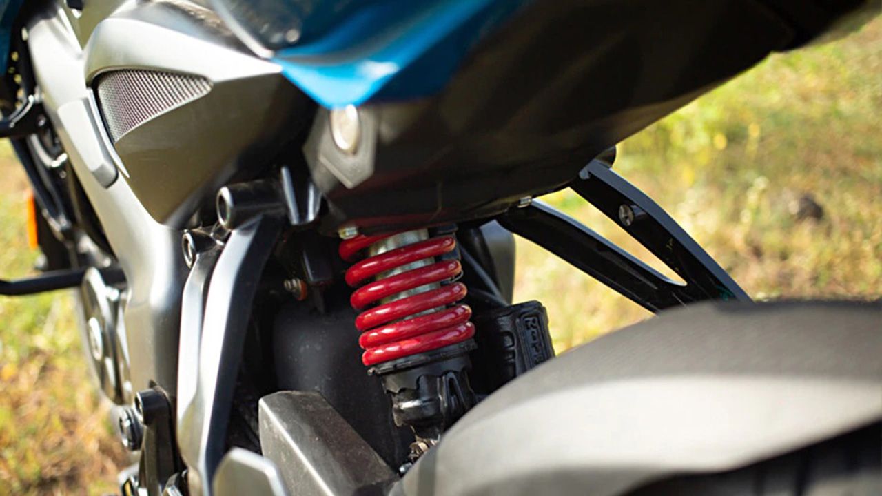 Bajaj Pulsar NS125 Rear Suspension View