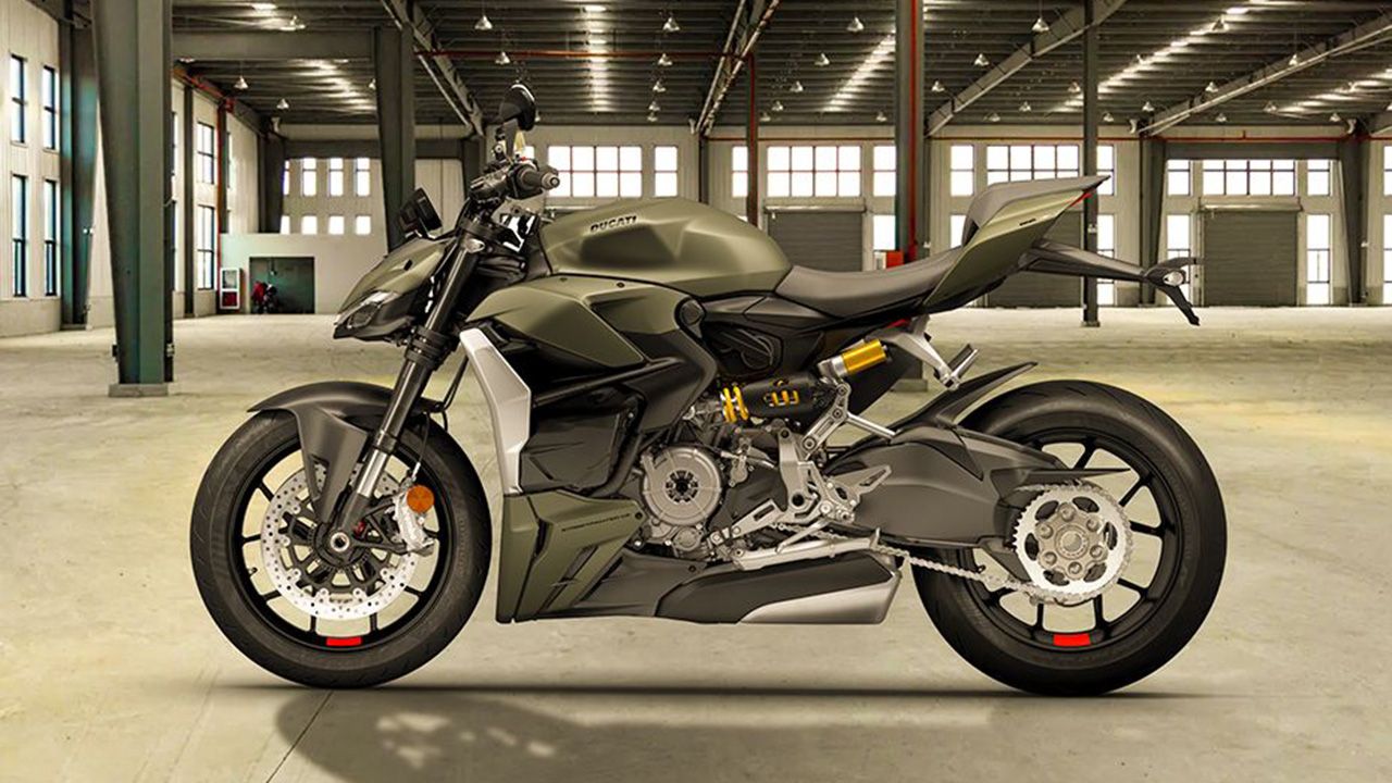 Ducati Streetfighter V2 Left Side View