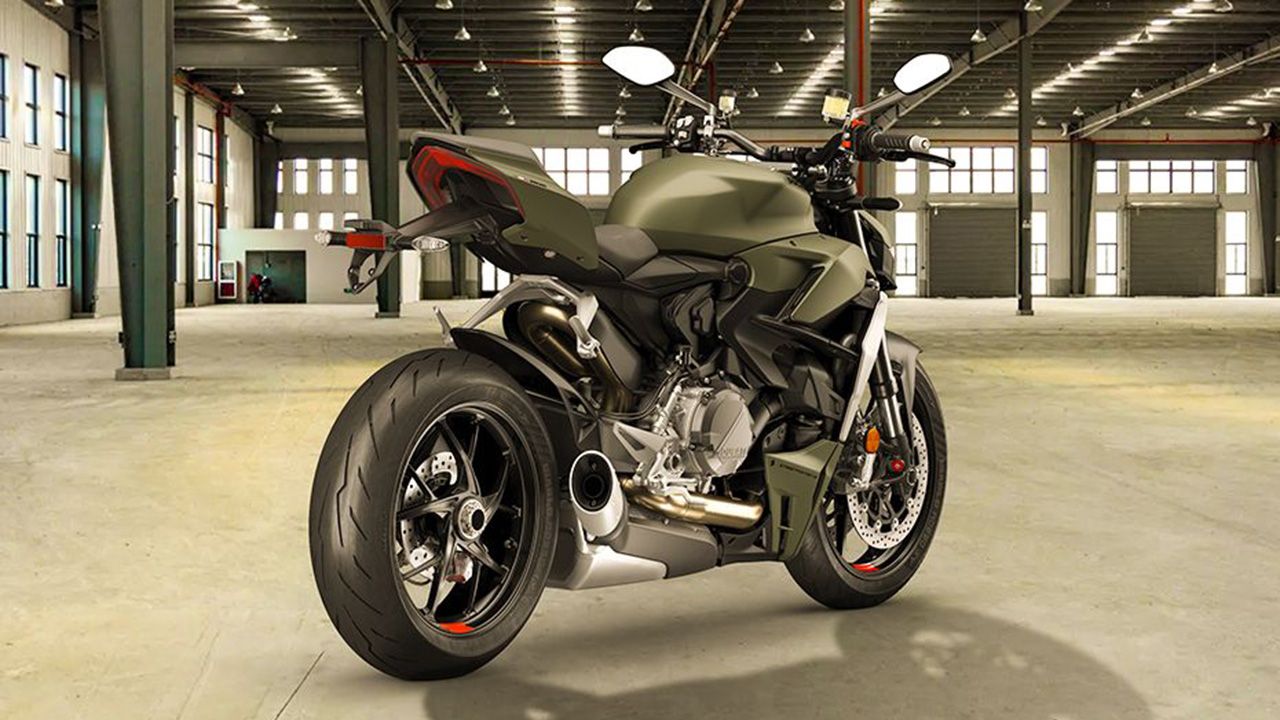 Ducati Streetfighter V2 Rear Right View