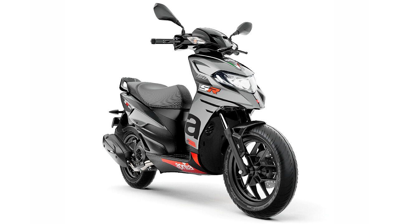 Aprilia SR 160 Facelift Grey 2022