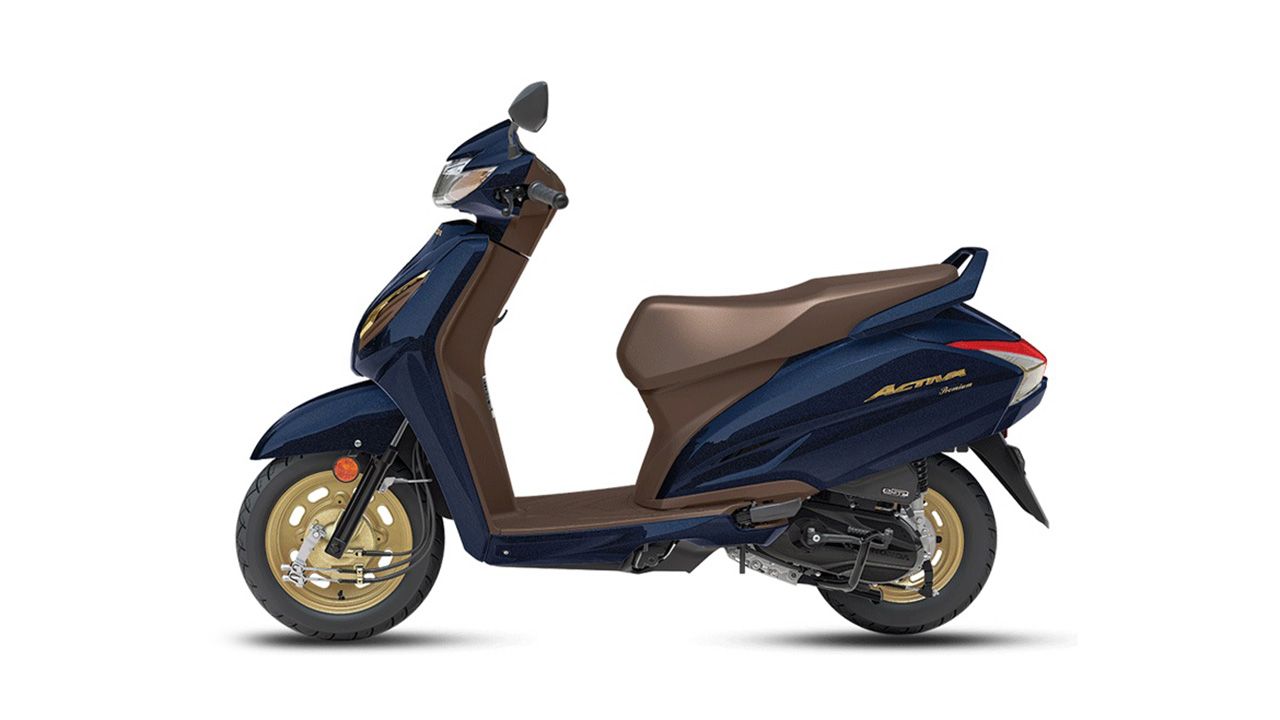 Honda Activa 6G Pearl Siren Blue