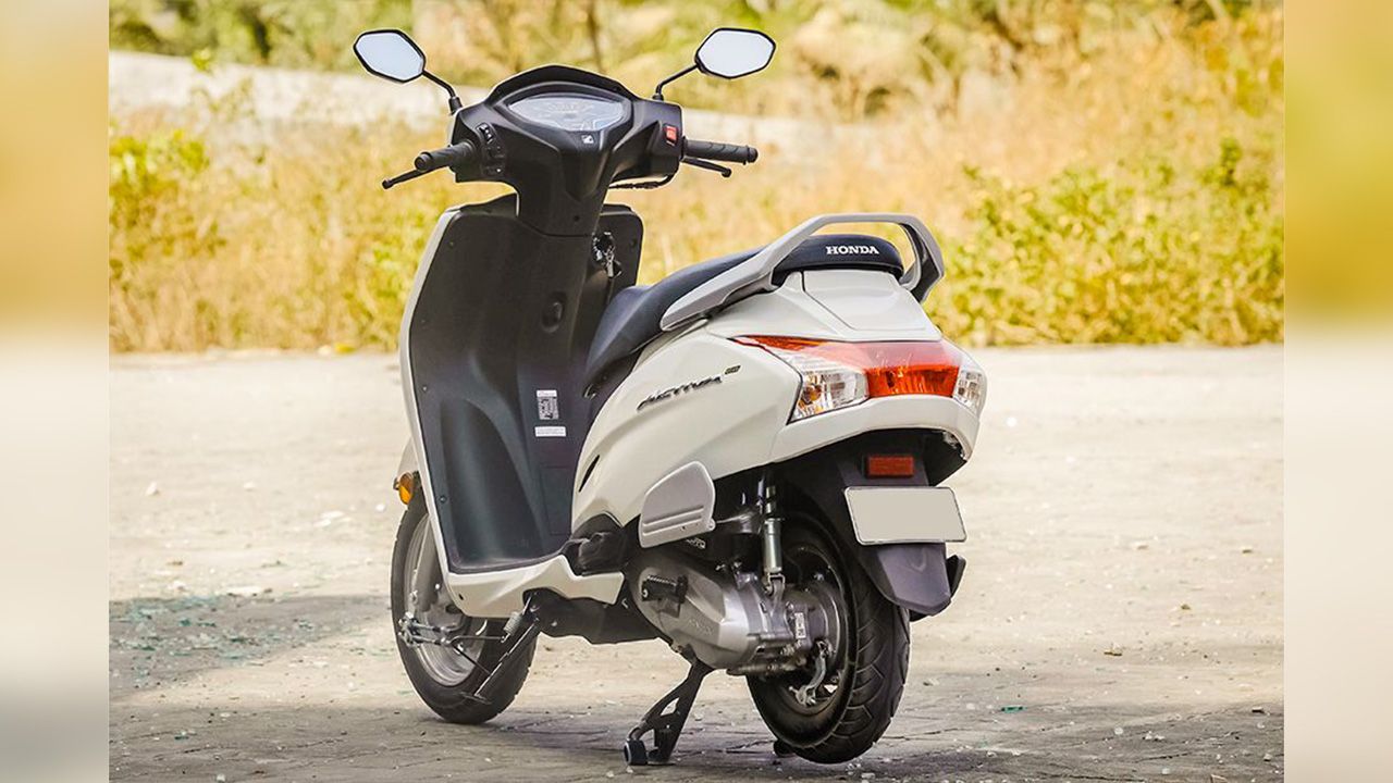 Honda Activa 6G Rear Left View