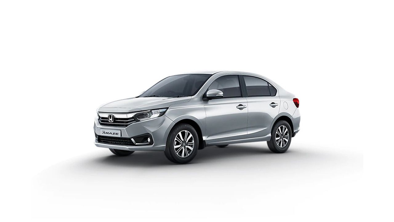 Honda Amaze Lunar Silver Metallic