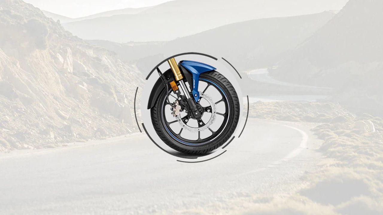 Honda Hornet 2 0 Front Tyre View