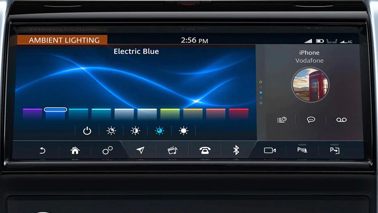 Land Rover Discovery Sport Infotainment System Main Menu