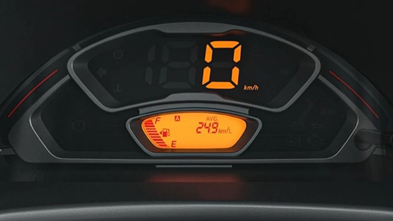 Maruti Suzuki Alto K10 Instrumentation Console On Start Up